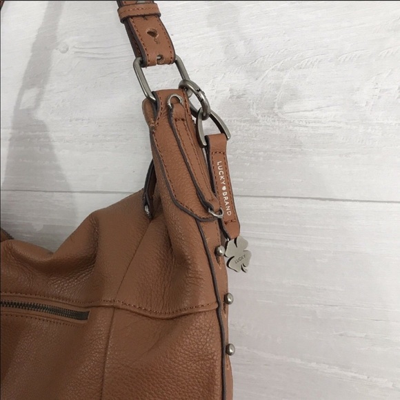 Lucky brand cognac shoulder bag - Picture 3 of 8